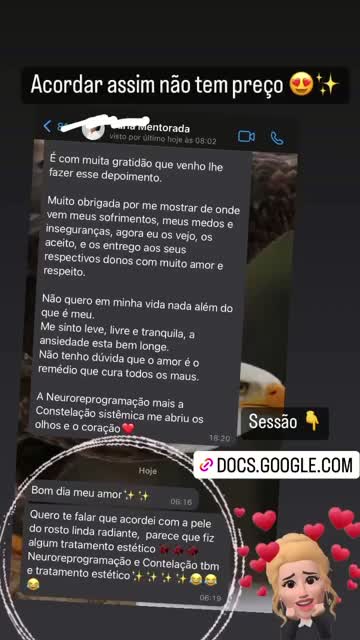 Depoimento em video