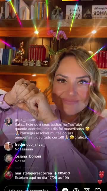 Depoimento em video